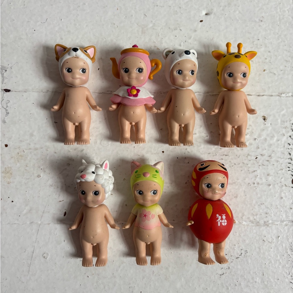 Sony Angel Figurine Set of 7